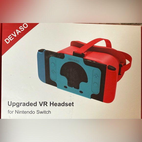 NintendoSwitch™ NeonBlue-Neon Red Joy-Con™ Bundle. Animal Crossing & VR Headset - Picture 4 of 7